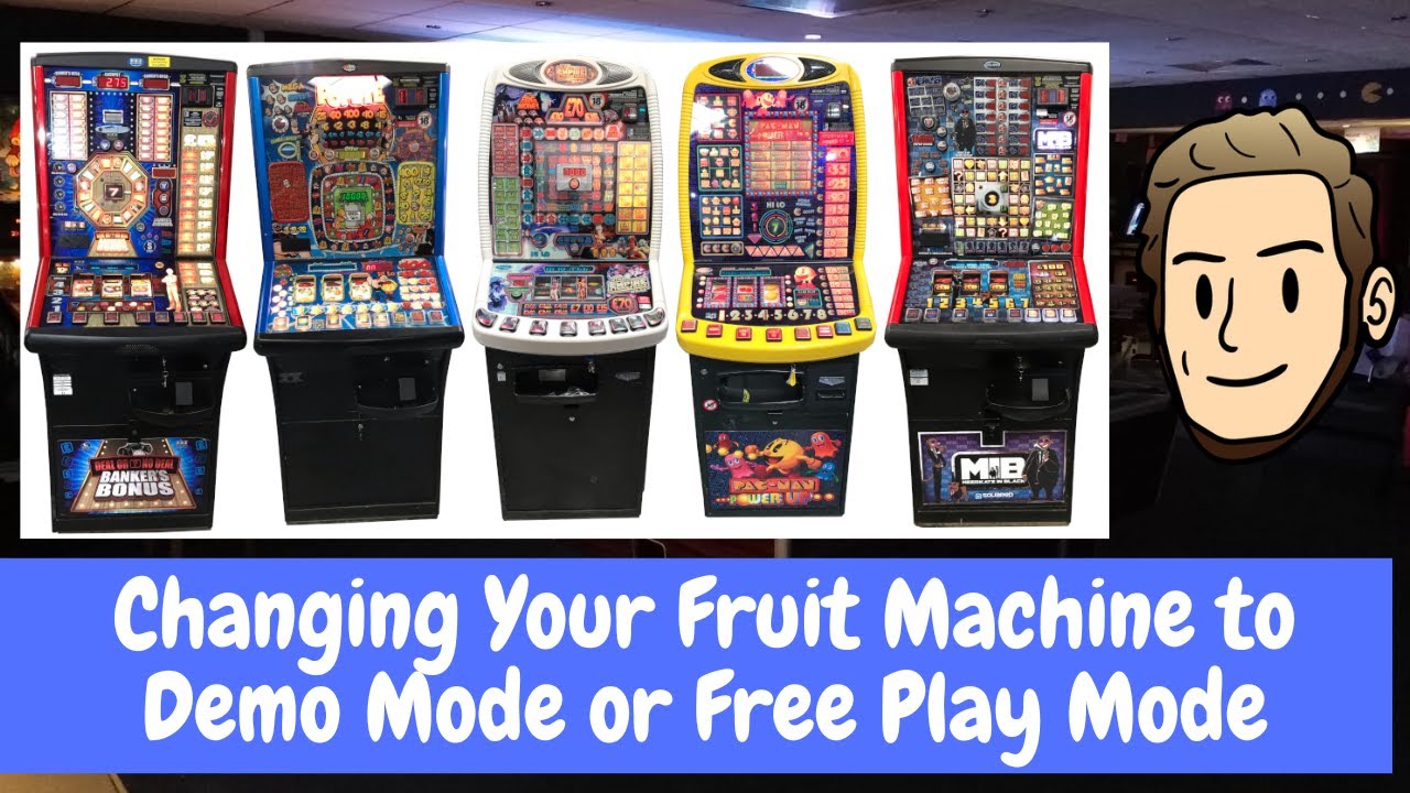 How to put a Fruit Machine into Demo Mode or Free Play Mode... with Matt from Play Leisure