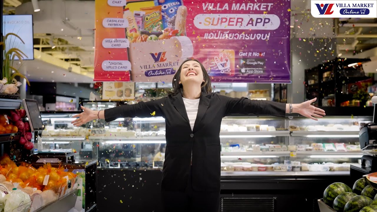 เปิดประสบการณ์การช้อปปิ้งออนไลน์ที่ดีที่สุดกับ Villa Market Super App!