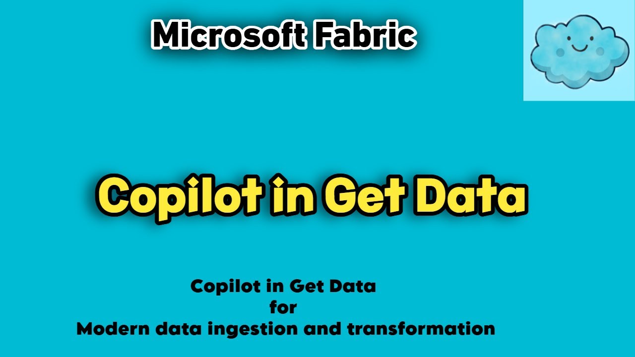 Microsoft Fabric: Copilot в режиме получения данных | Загрузка и преобразование данных с помощью ...