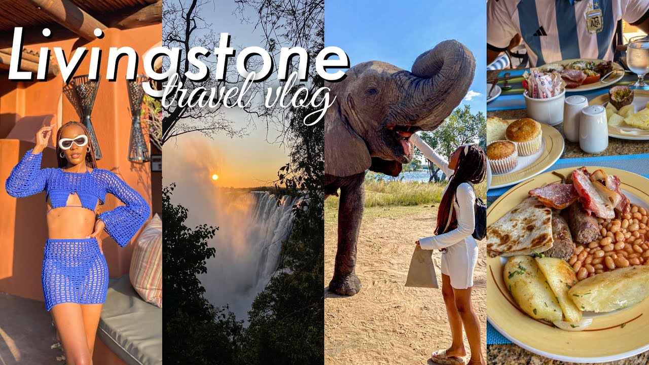 LIVINGSTONE VLOG: Avani Resort, The Elephant Cafe, Vic Falls Carnival + MORE! 🇿🇲🌴🐘🌊