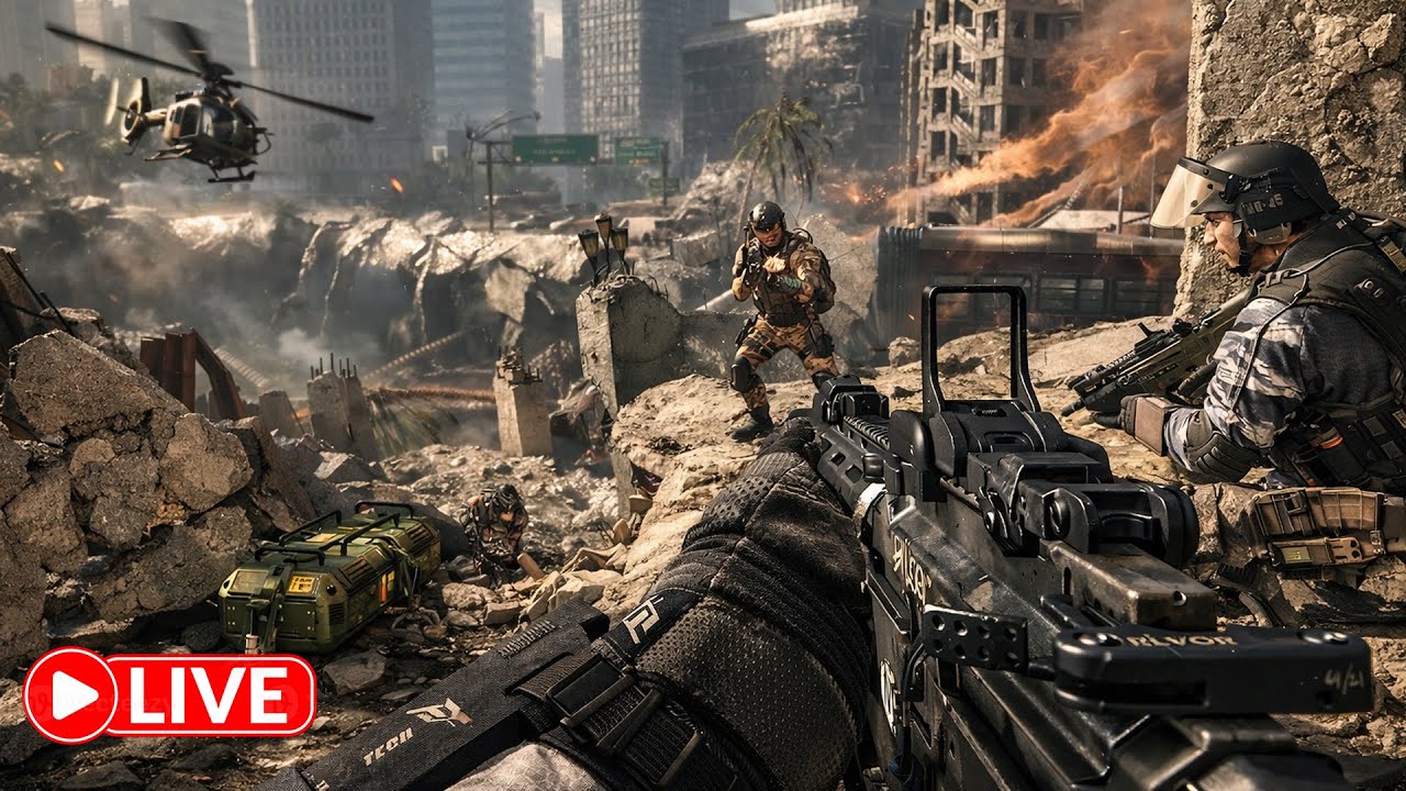 🔴 LIVE FPS Battle – Ultra Realistic Combat Experience #live #shortslive #Shortsfeed #fpsgame