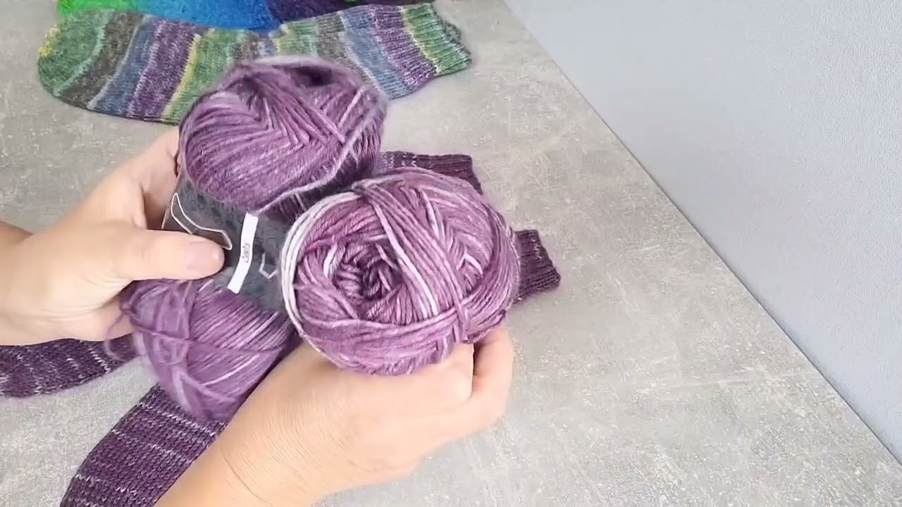 🧶🧦Готовые работы за неделю,5 пар вязанных носков 🧦🧶