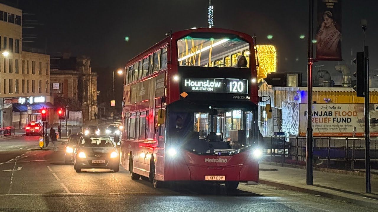 A few London Buses at Southall 19/12/25