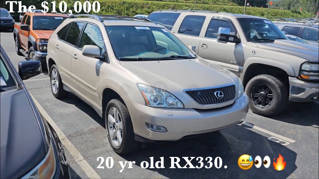 The best looking 20 year old Lexus I have ever seen! POV test drive walk around RX 330 ONLY $10000
