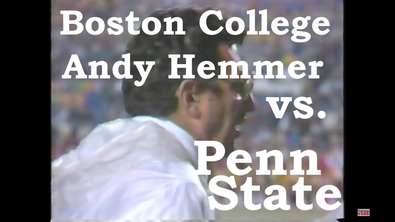 🏈 #BC86 Game 3 vs. PSU 🏈 #81 Boston College LB Andy Hemmer aka @CincinnatiPR  GOALLINE TACKLE 🏈