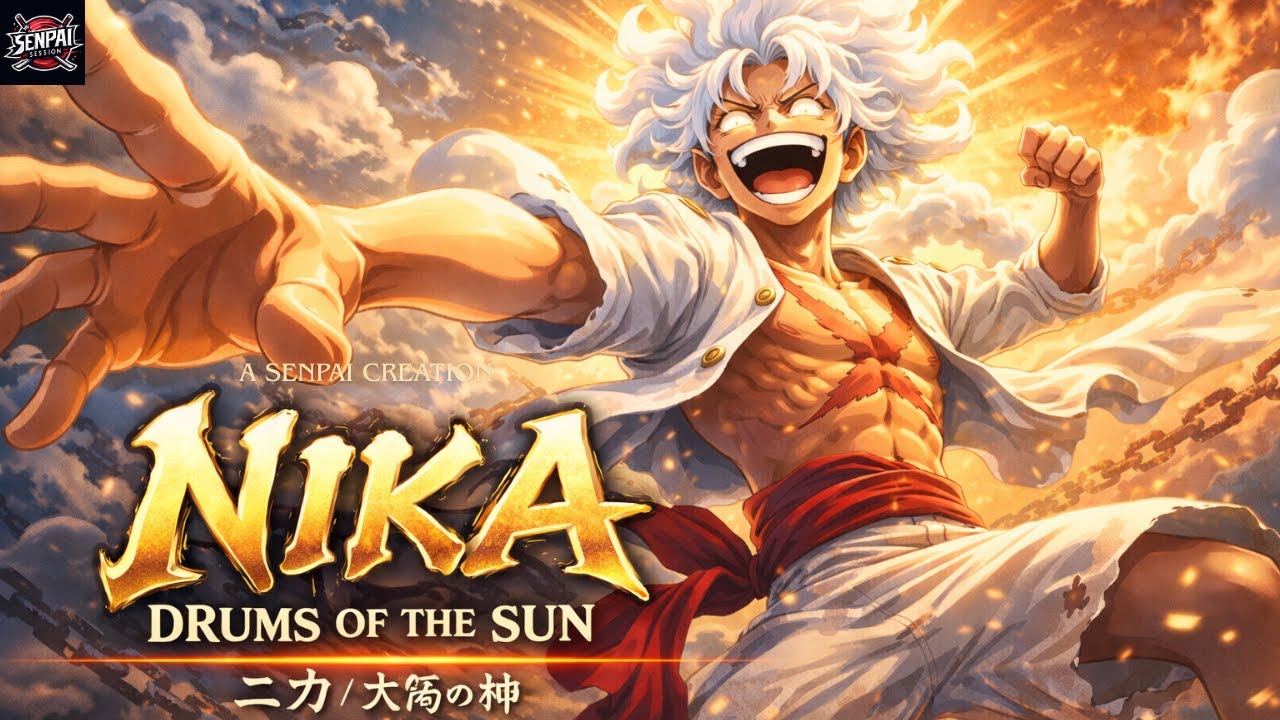 DRUMS OF THE SUN ☀️ | Sun God Nika (Luffy) Legendary Anime Anthem | One Piece