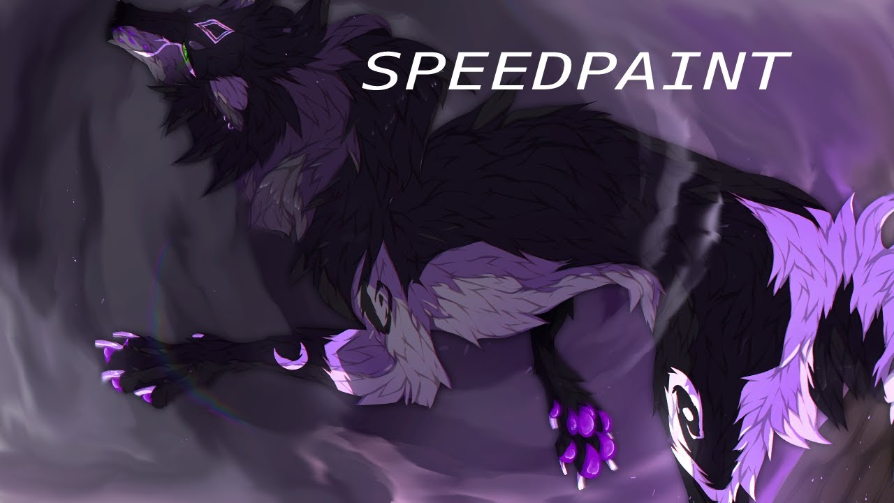 Wolf Speedpaint  // Kurero