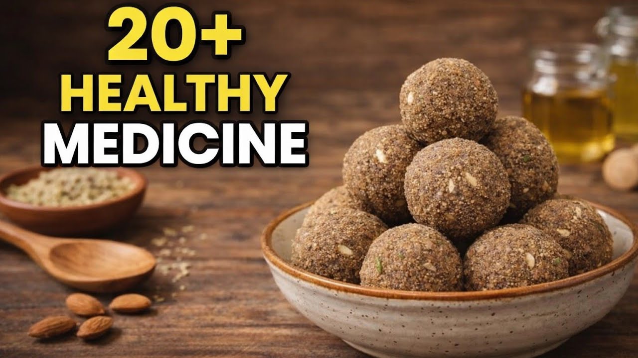 Healthy Homemade Panjiri with 20+ Healing Ingredients | Immunity booster pinni😋