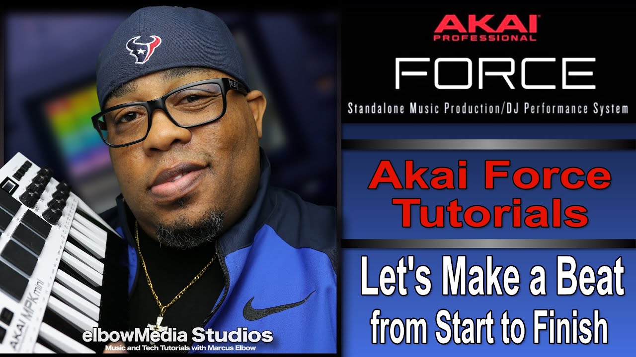 Akai Force Tutorial | Lets Make a Beat from Start to Finish!