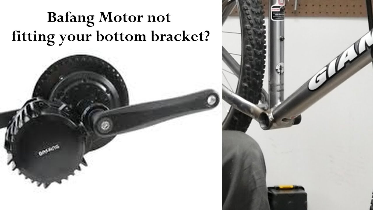 Bafang Install issue: Motor not fitting your bottom bracket?