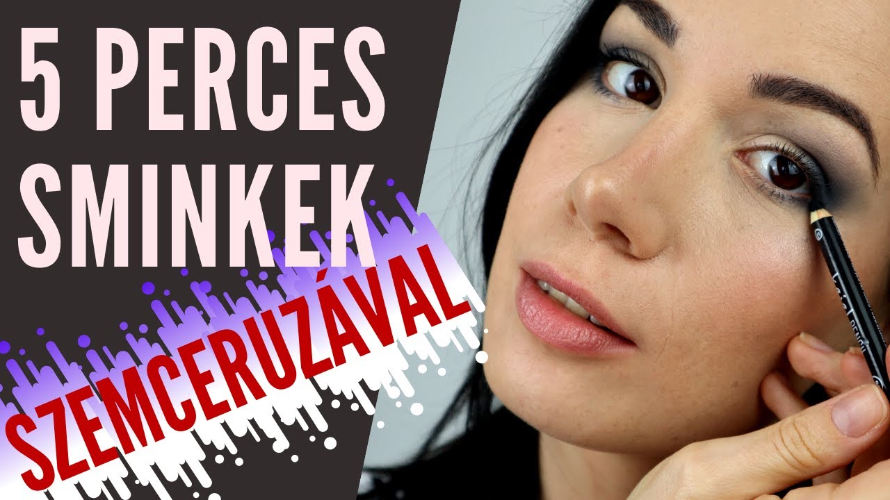5 perces sminkek szemceruzával - Rejtett szemhéjra is! | TP Makeup