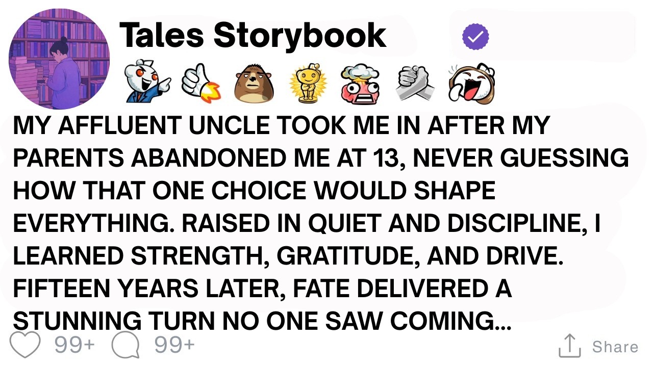 [ Full Story ]My Affluent Uncle Took Me In After My Parents Abandoned Me At 13, Never Guessin...