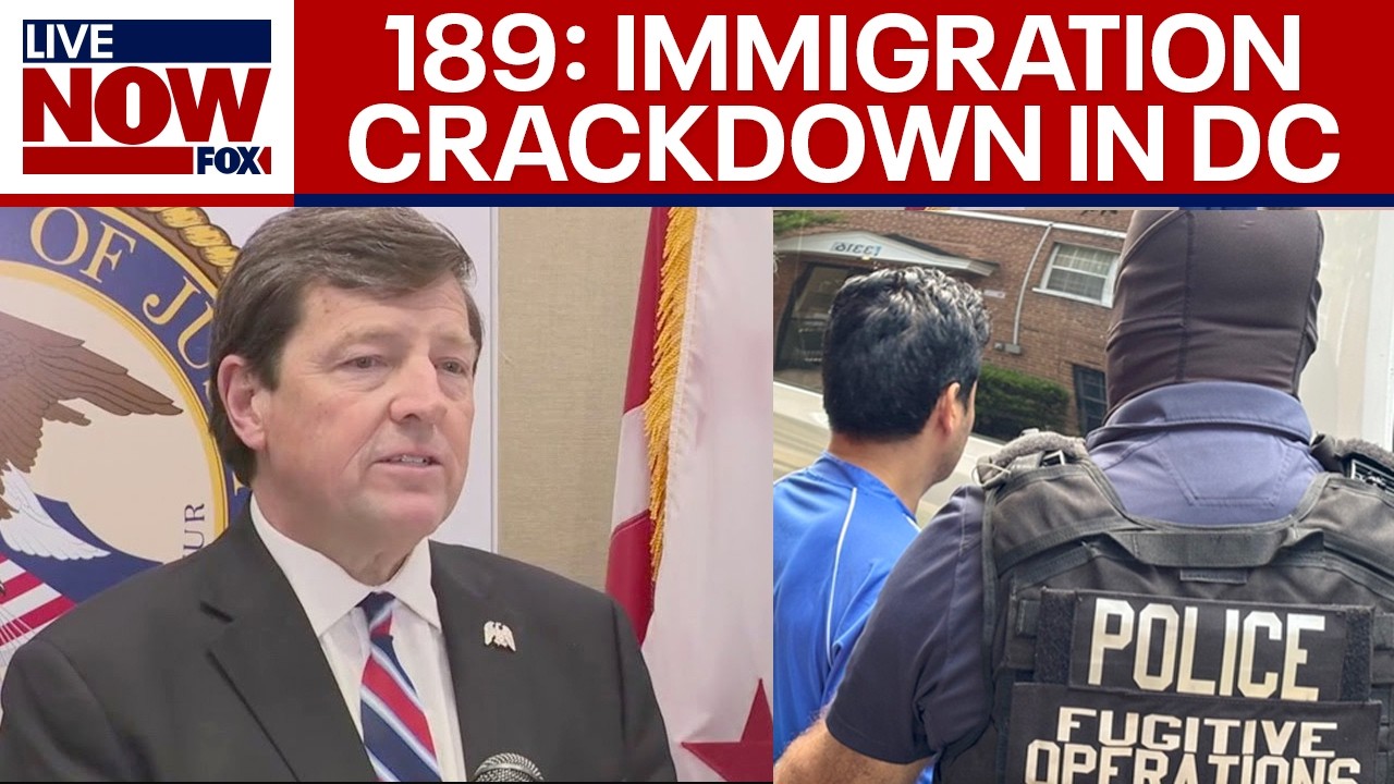 Major Bust: 189 arrested in immigration crackdown in DC