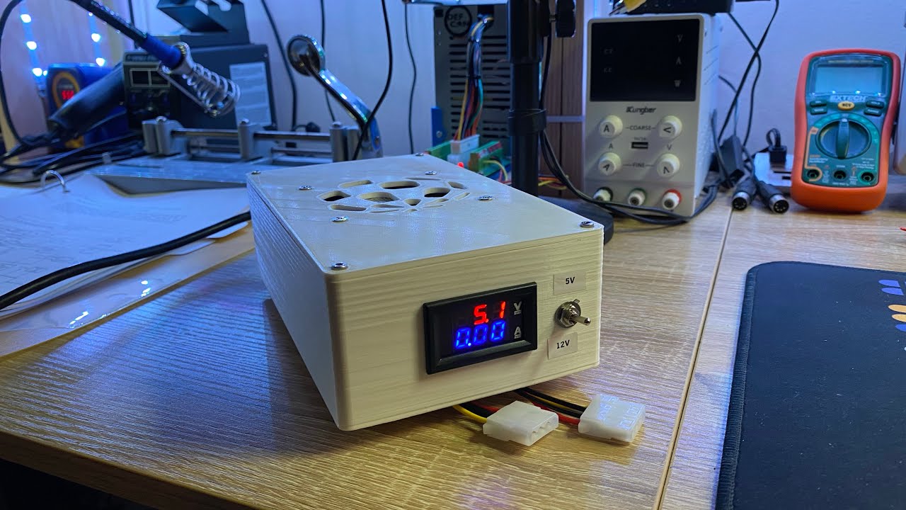 DIY Retro Floppy Drive Power Supply