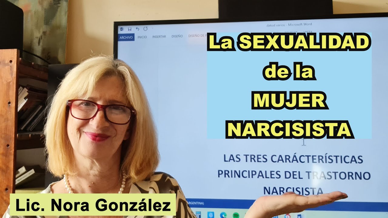 La SEXUALIDAD de la MUJER NARCISISTA