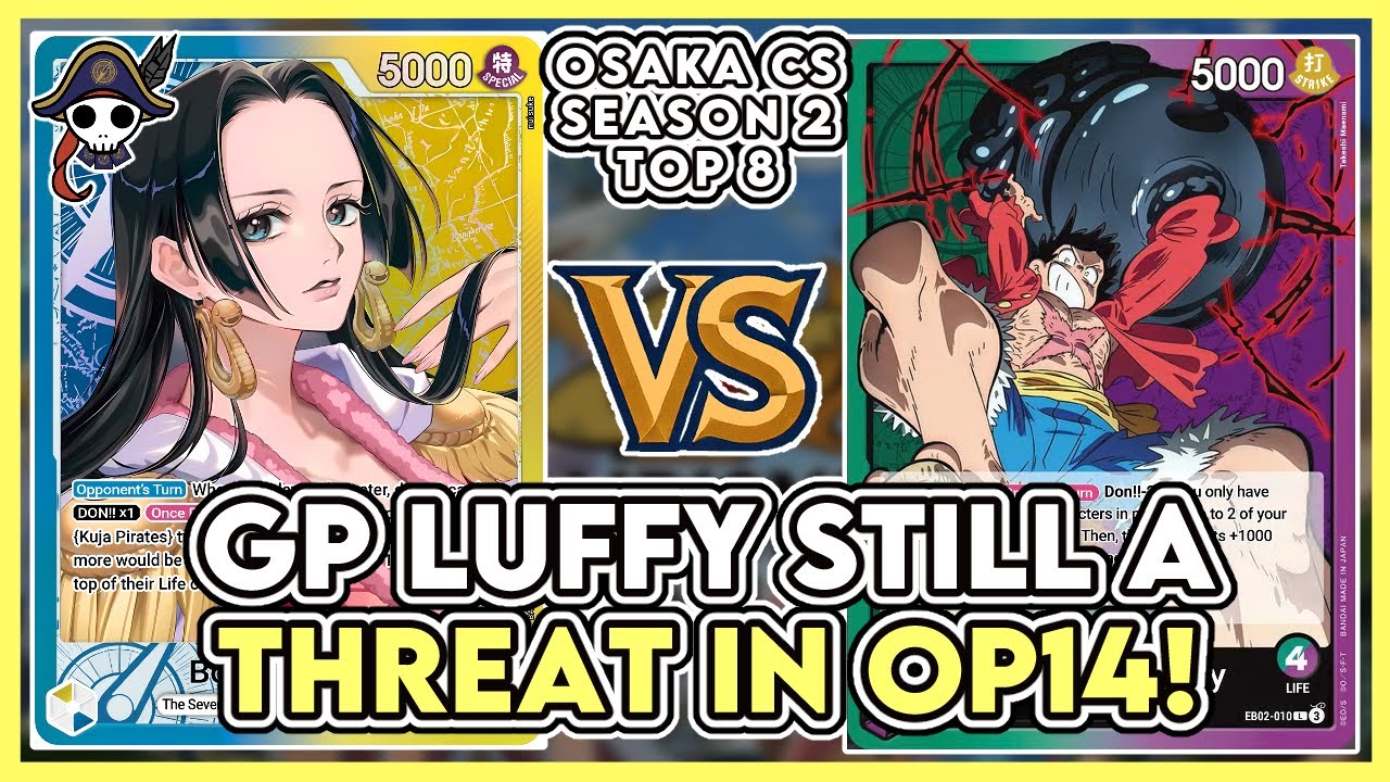 [Osaka CS Top 8] GP Luffy Still A Threat In OP14!