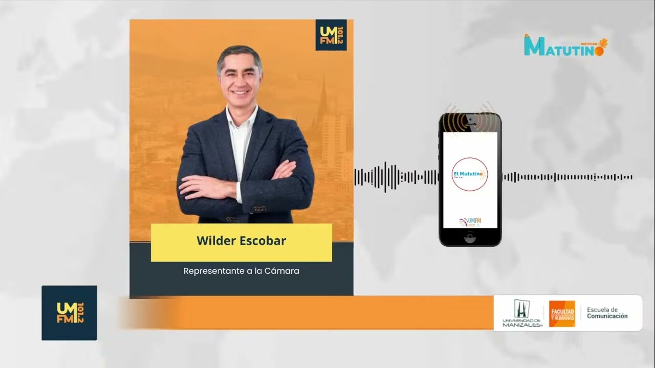 Wilder Escobar se pronuncia después de ganar una curul para el Senado de la República