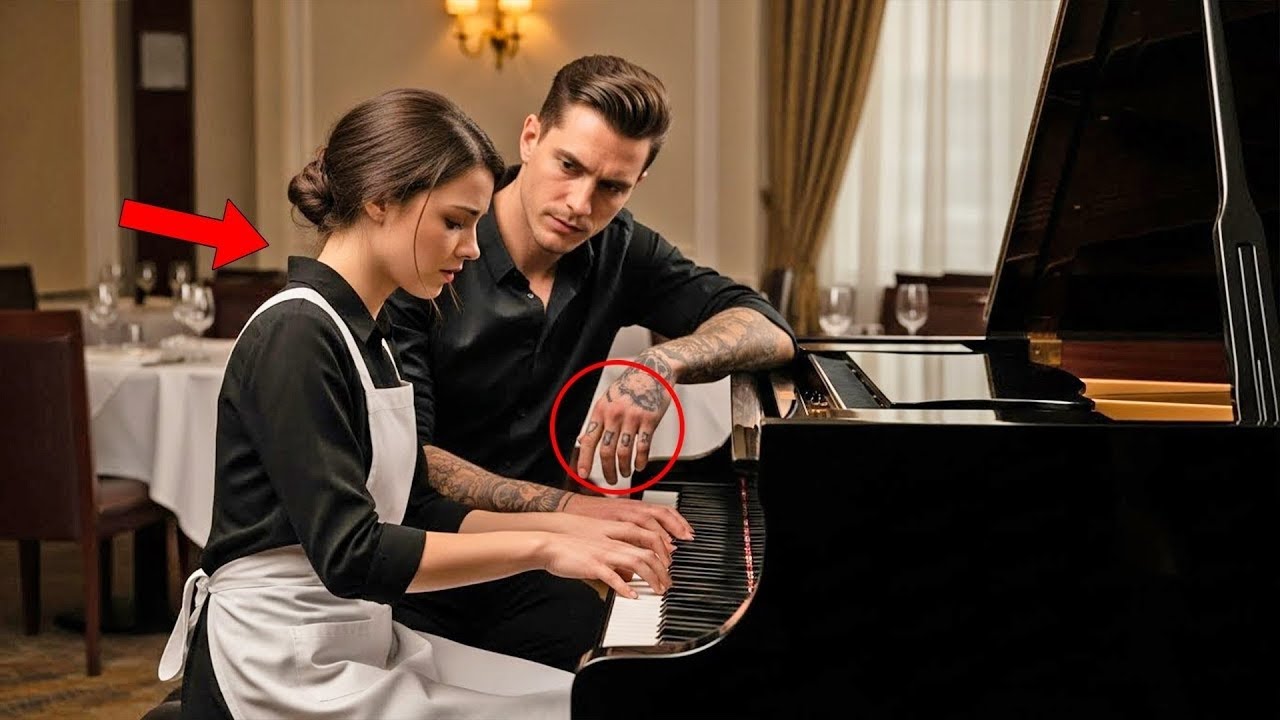 Boss mafii zmusza kelnerkę do gry na pianinie, by ją poniżyć, lecz jej talent zatyka mu usta