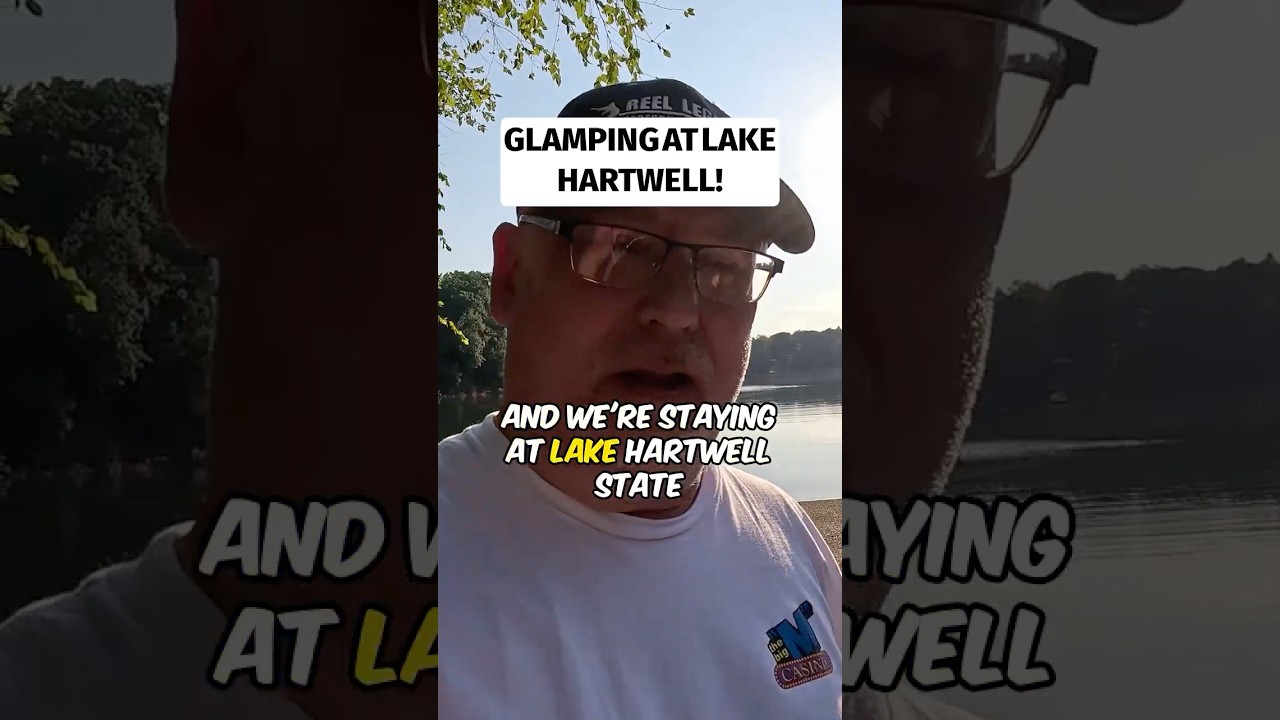 Glamping at Lake Hartwell State Park | Day 1 in a Cozy Camper Cabin