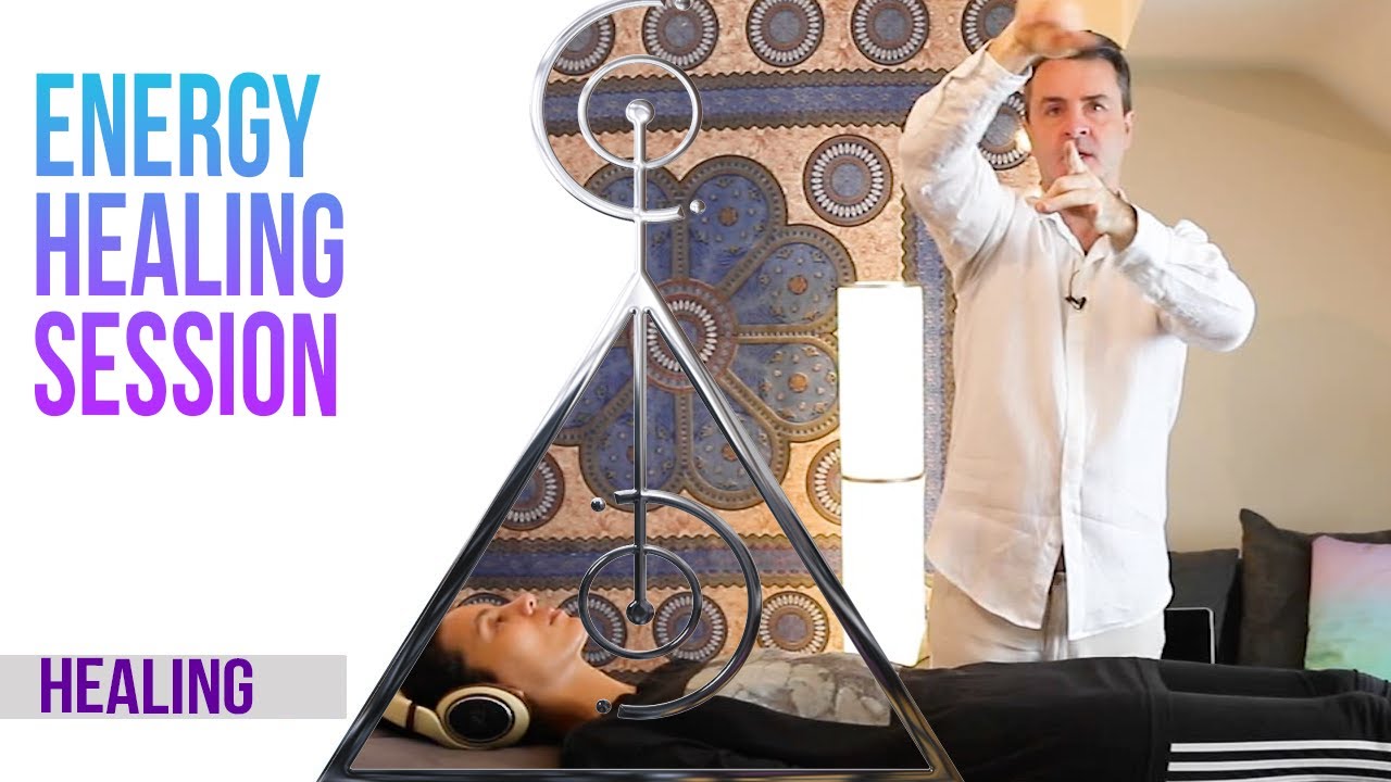 Healing channel and energy healer demonstration