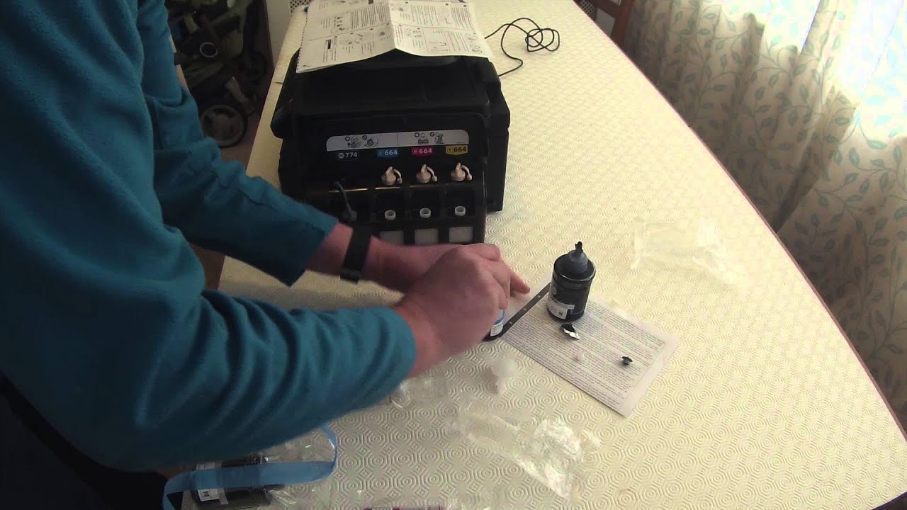 Epson ET-4550 unboxing and set up