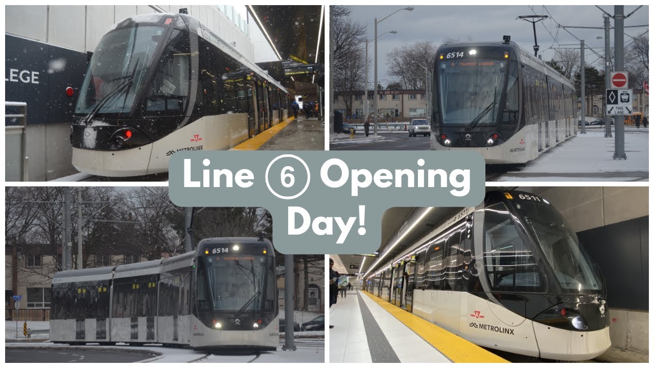 (New Line!) TTC 2022 Alstom Citadis Spirit #6514 | Line 6 Finch West LRT Opening Day Ride and Tour