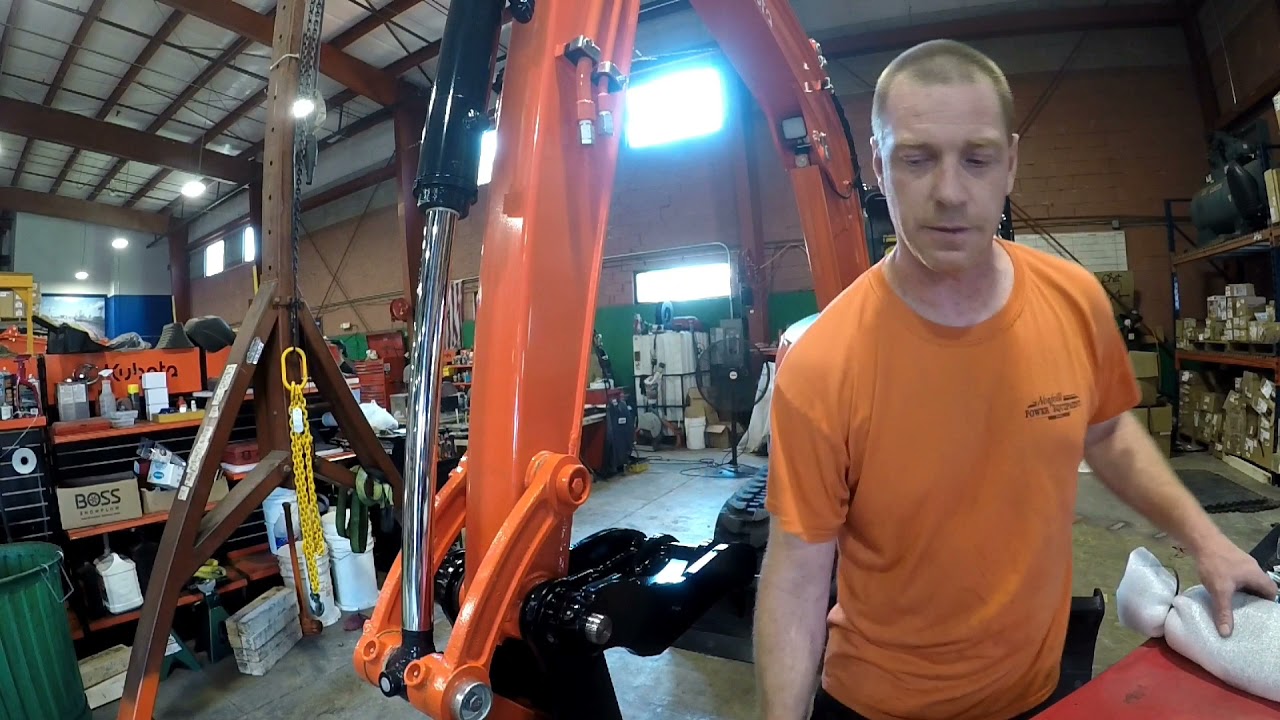 Kubota kx057-5  /  final assembly