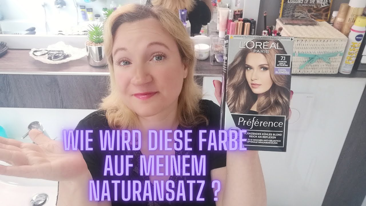 Loreal Preference 7.1 wie wird diese Haarfarbe auf meinem Naturansatz ?