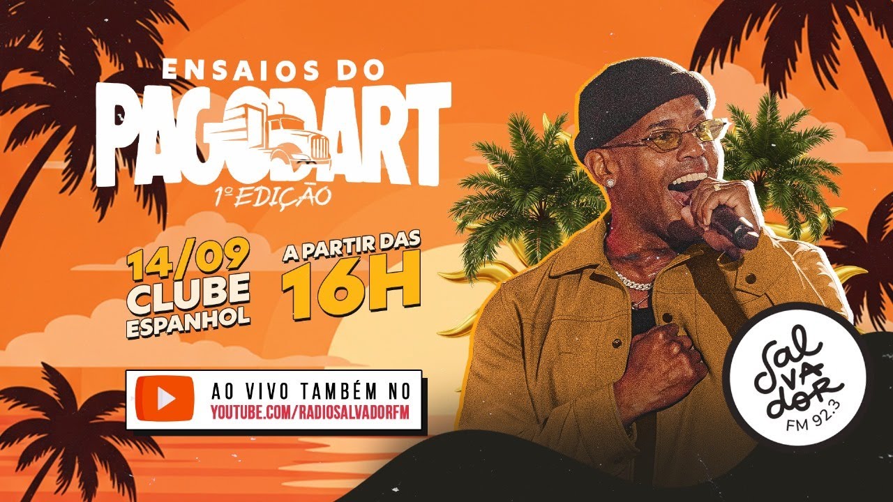 [AO VIVO] Ensaio do Pagodart (14/09/2025) - Salvador FM