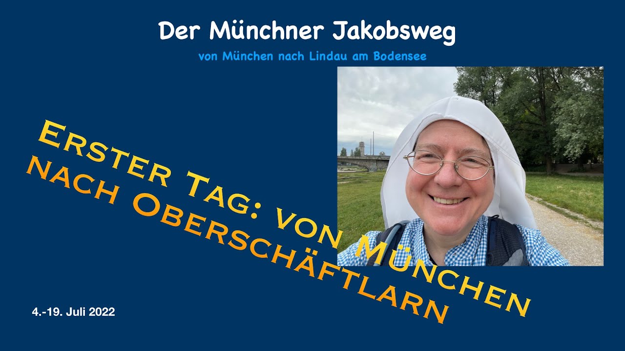 Der Münchner Jakobsweg, Erste Etappe: von München nach Hohenschäftlarn