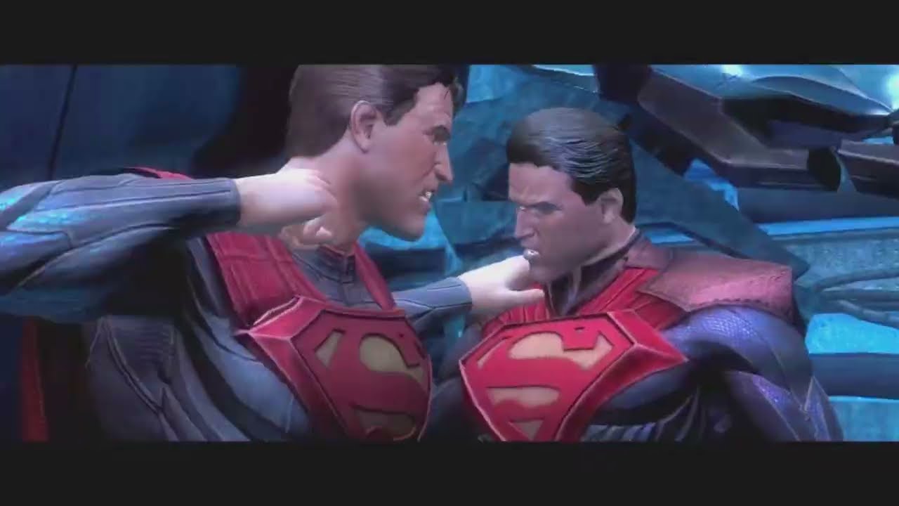 Injustice : gods among us superman vs. Evil superman
