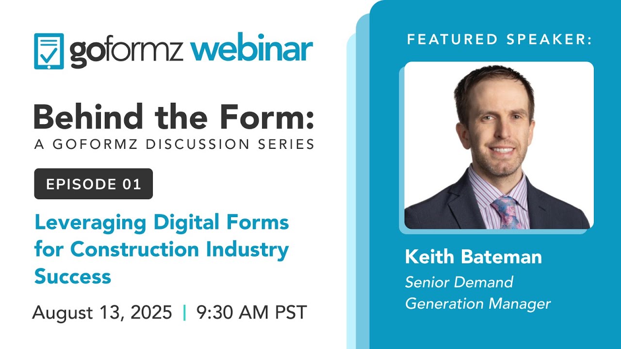 Ep 1: Leveraging Digital Forms for Construction Industry Success