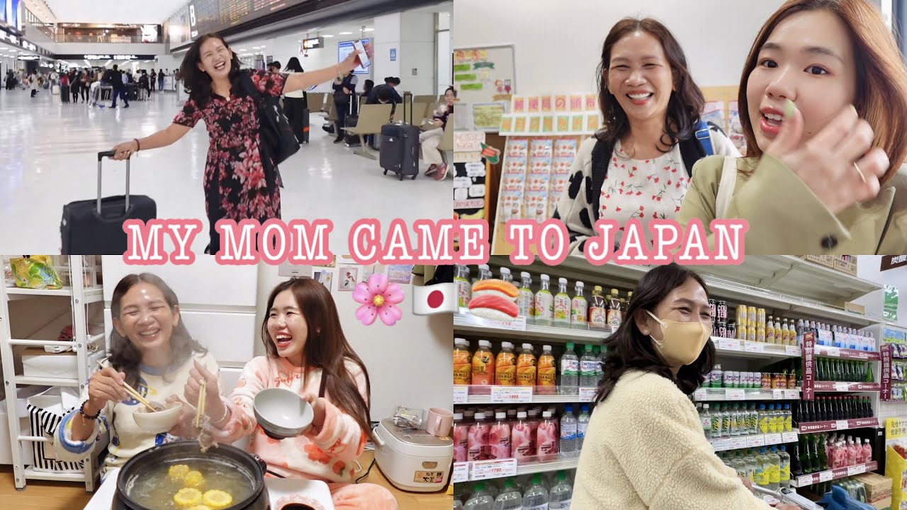 🌸 MẸ NGÂN TRẢI NGHIỆM CUỘC SỐNG Ở NHẬT🇯🇵♡ MÌNH QUAY LẠI NHẬT RỒIII🥺 お母さんが日本に来た！ | Gokku Egao