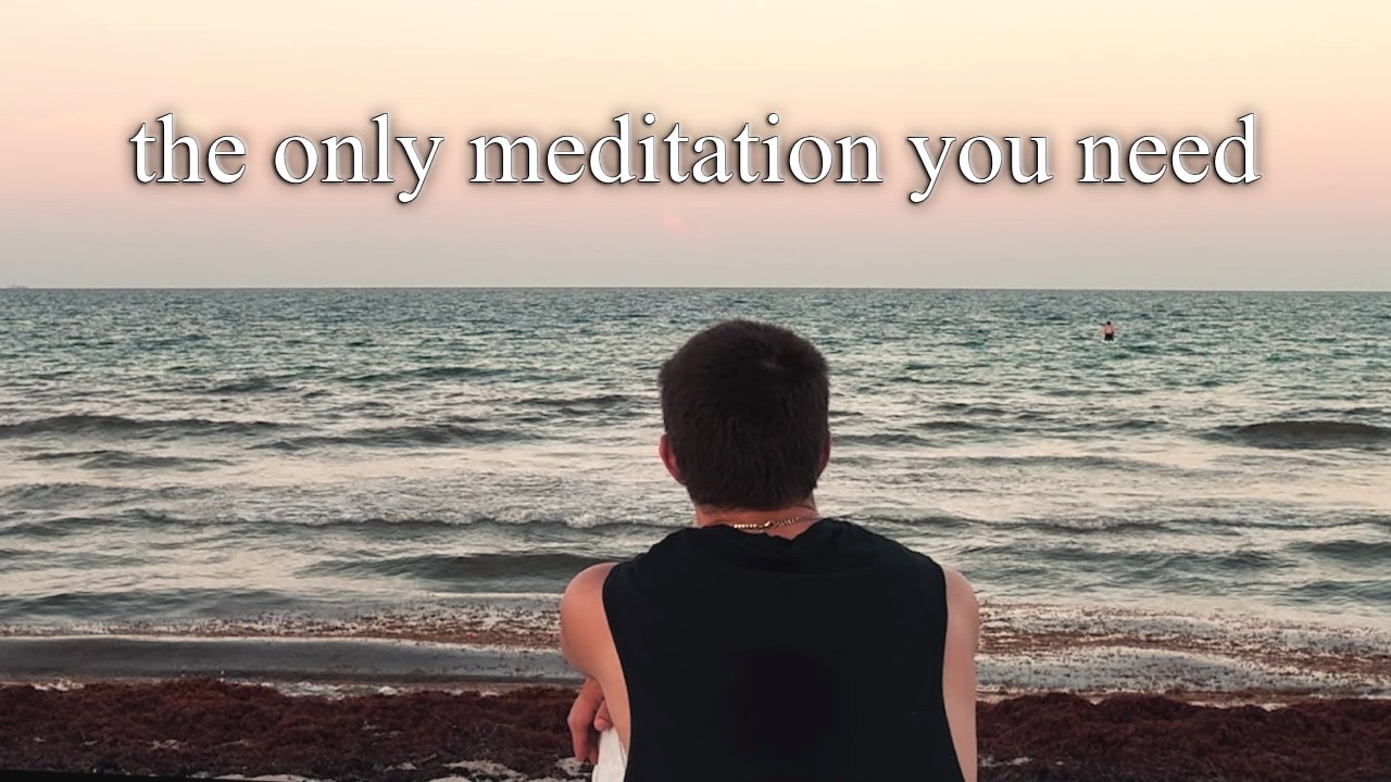 meditate to remember who the hell you are