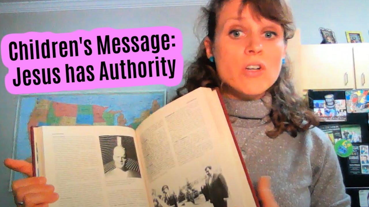 Children's Message: Jesus has Authority