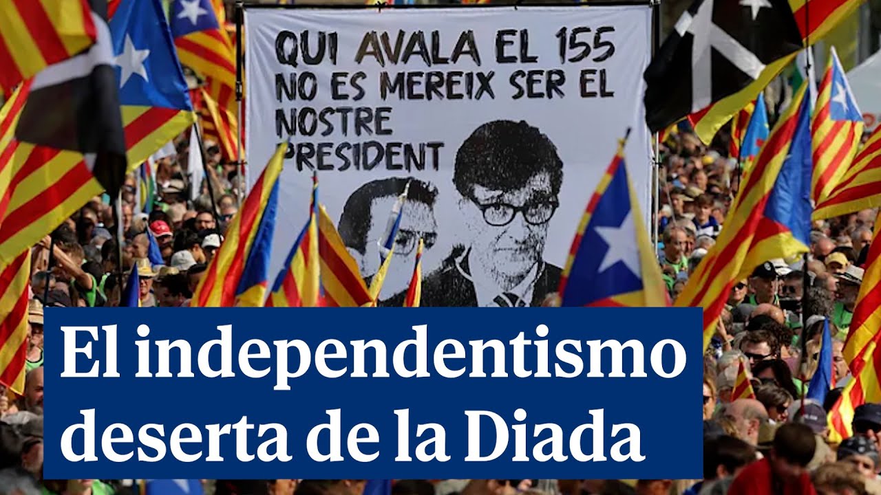 El independentismo deserta de la Diada tras perder la Generalitat