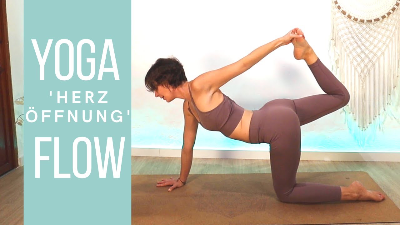 Yoga Flow Herzöffnung & Rückbeugen | Yoga für Schulter und Brust