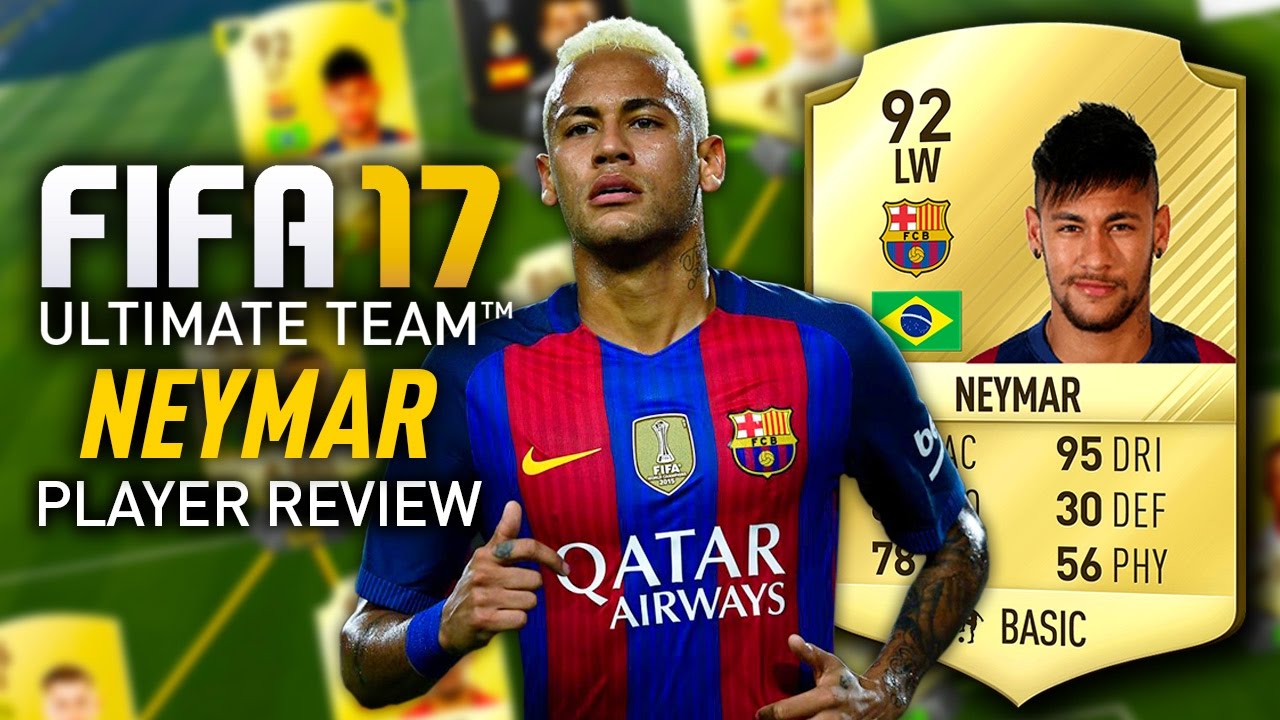FIFA 17 NEYMAR (92) PLAYER REVIEW! FIFA 17 ULTIMATE TEAM!