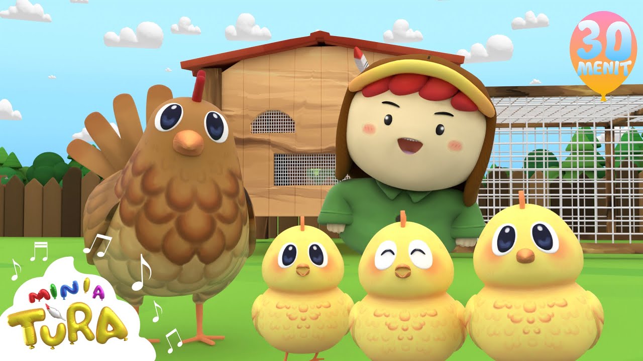 Anak Ayam dan 30 Menit Kompilasi Lagu Anak Viral Terbaru Lainnya