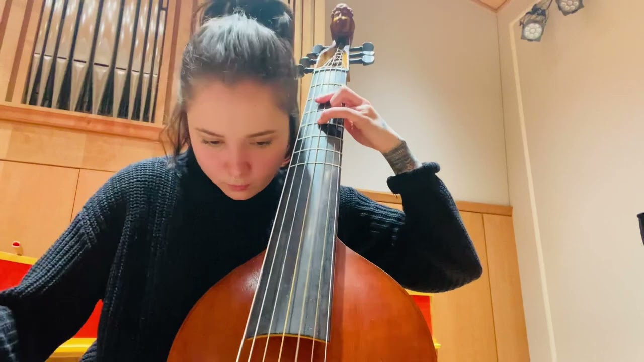 Prelude Improvised in e minor, by Beatriz Lopez Paz Viola da gamba