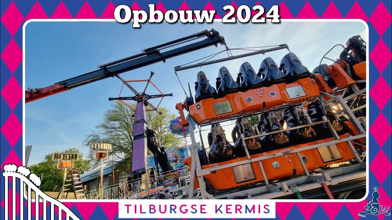 [Tilburgse Kermis] Opbouw Kermis 17-07-2024
