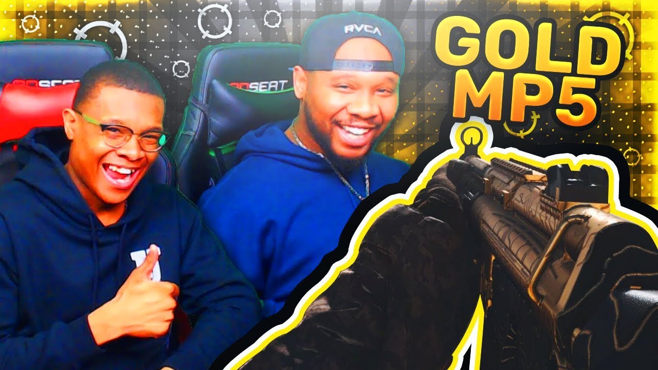 The GOLD MP5 In MODERN WARFARE IS....😍 (BEAUTIFUL!)