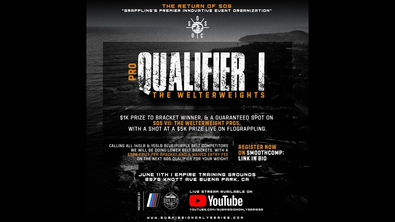 Submission Only Series Pro Qualifier 1: The Welterweights