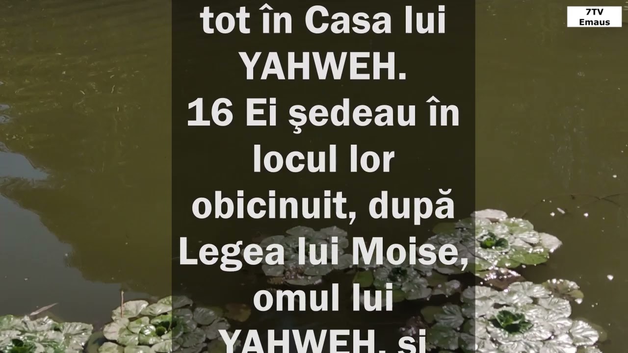 🔵🟡🔴 2 Cronici Capitolul 30 - Divré Hayamim Bet 🔵🟡🔴