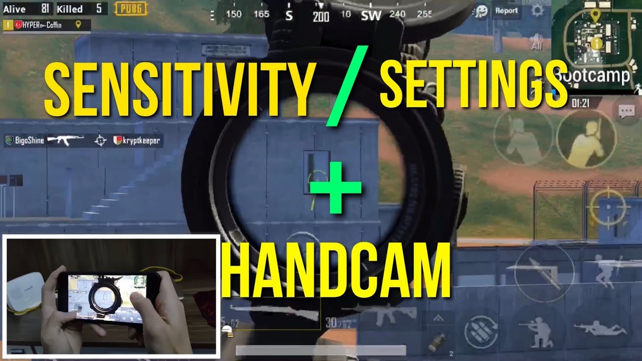 AM I A CHEATER ? (HANDCAM GAMEPLAY) PUBG Mobile