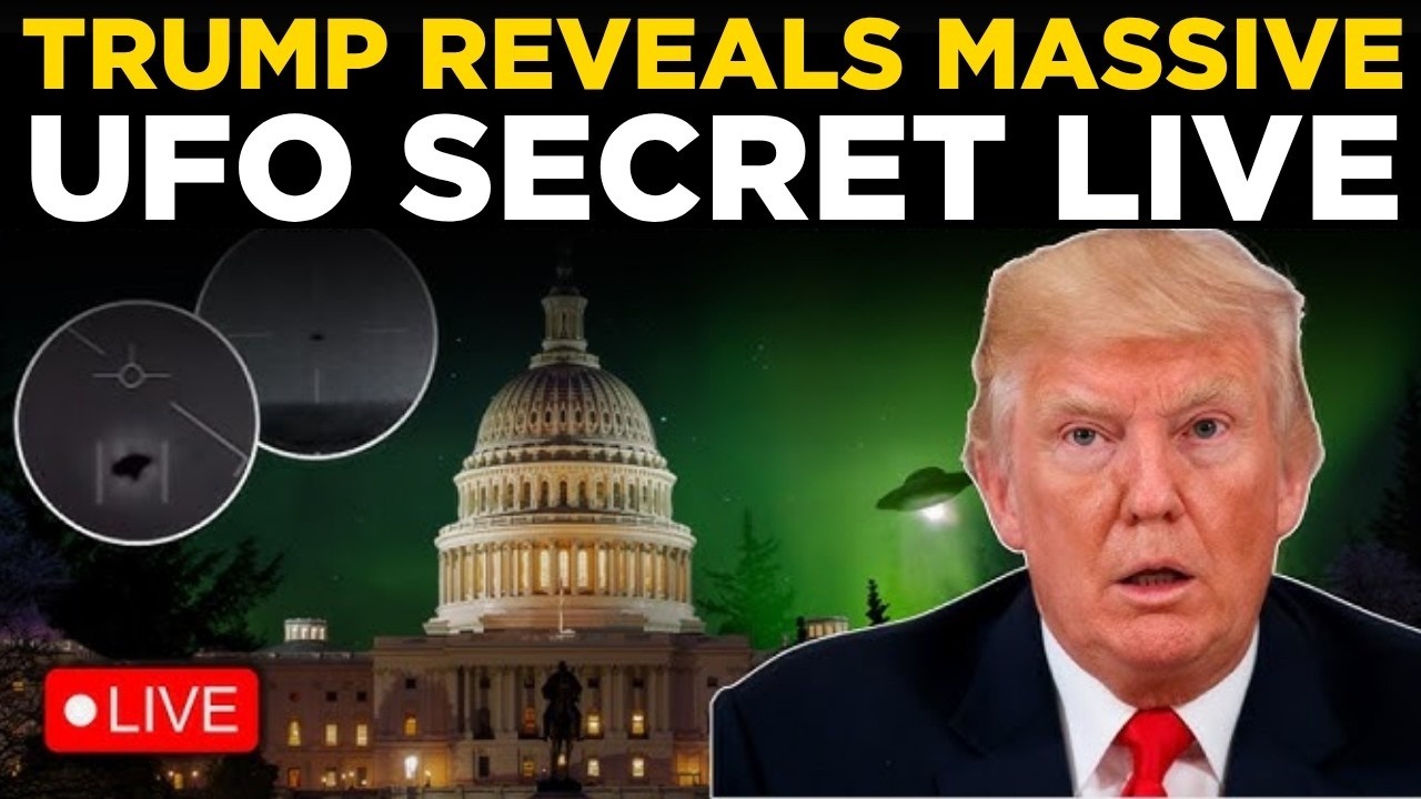 Congress Hearing News LIVE | Trump Reveals Big UFO Secret | Shocking Alien Revelation Rocks America