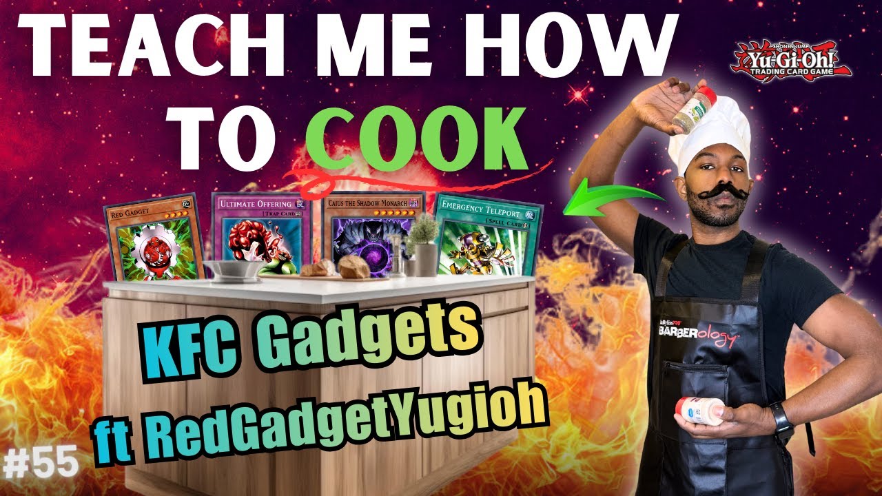 Yugioh Edison Format | Teach Me How to Cook ft @redgadgetyugioh | KFC Gadgets Ep55