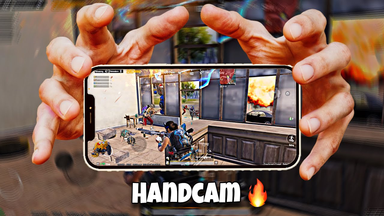 IPHONE 12 HANDCAM PUBG/BGMI IN 2025 🔥 / HD + Extreme Erangle Gameplay / IOS 18.6 Pubg Test in 2025