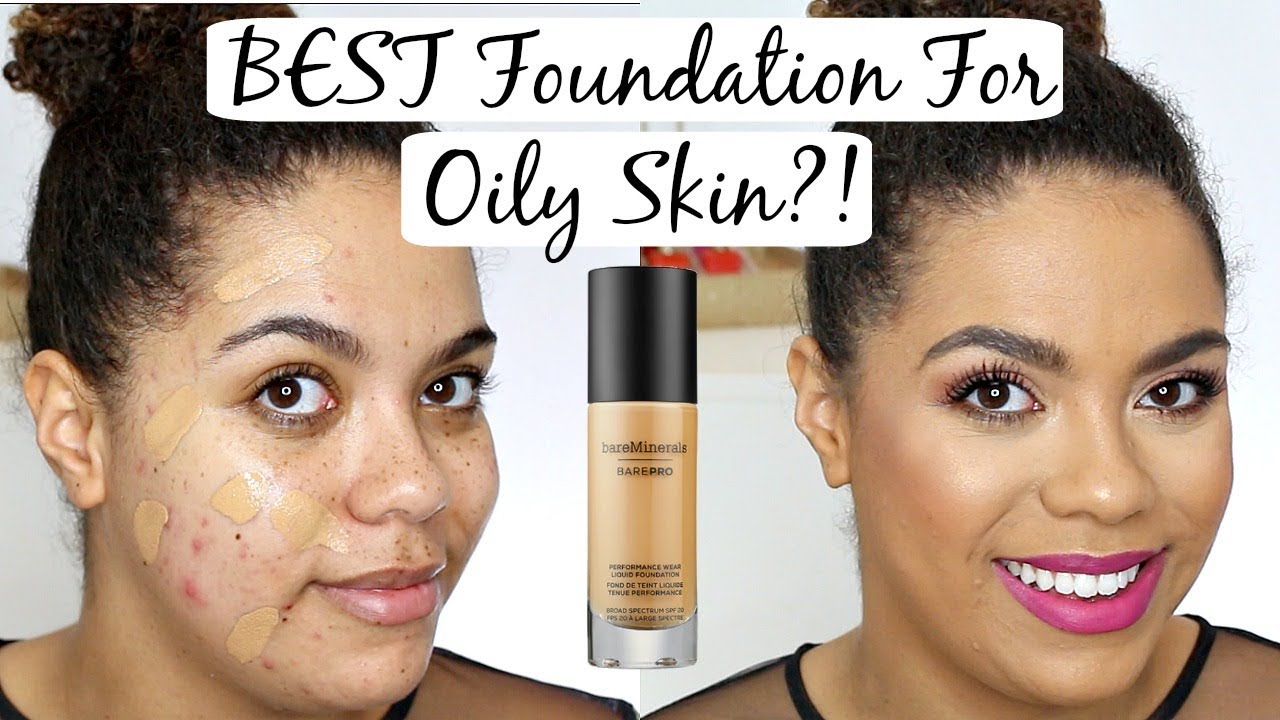 Favorite Foundation EVER?! Bare Minerals BarePRO Liquid Foundation Review (Oily/Scarring)