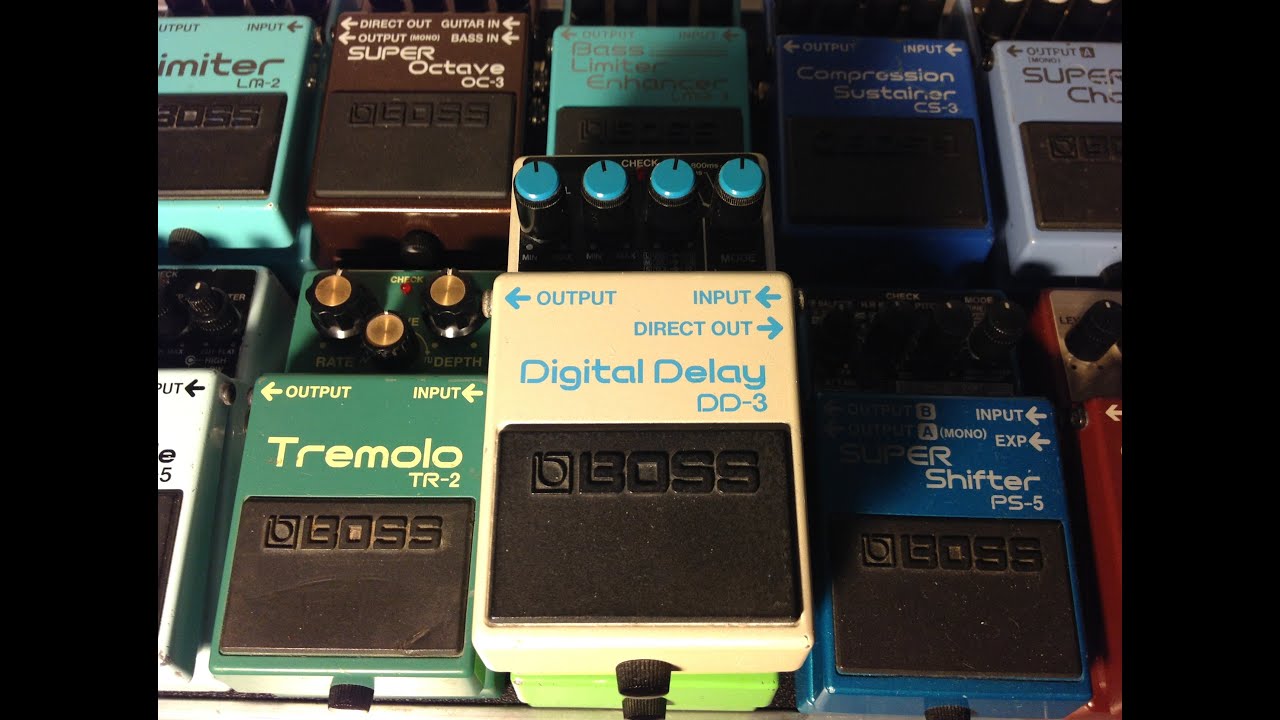 Boss Pedal Review 64: DD-3 Digital Delay